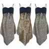 FINE WOMAN Damen Slip Kleid mit Polsterung