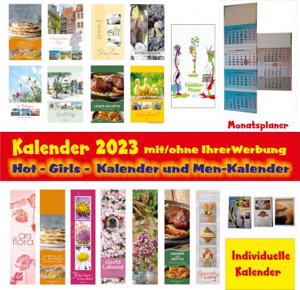 Kalender 2023 für Ihre Werbung